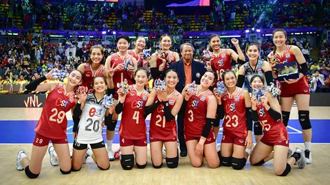 เปิดชื่อ 30 นักกีฬา “วอลเลย์บอลหญิงไทย” ลุย VNL 2025 “อัจฉราพร” สวมปลอกแขนกัปตันทีม