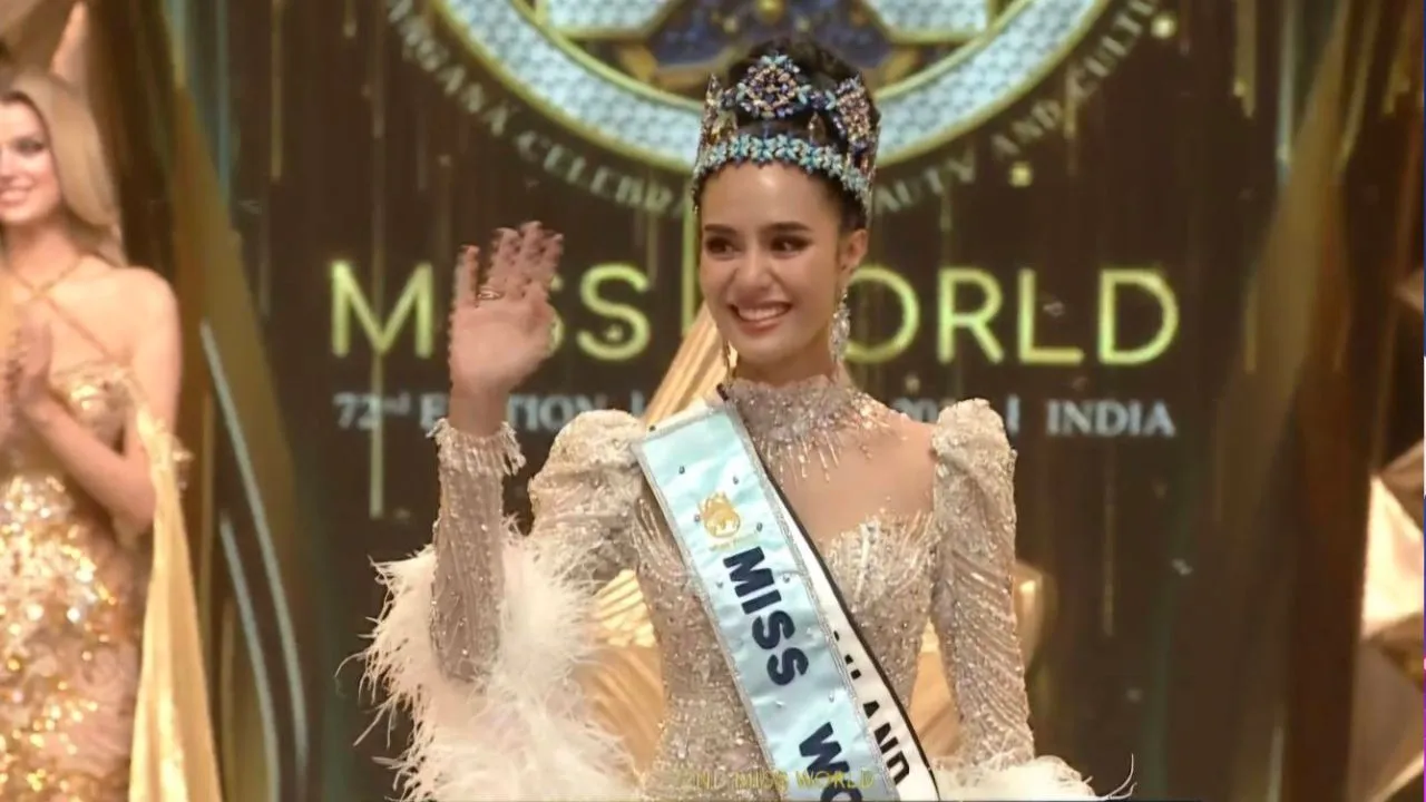 "โอปอล สุชาตา" ทวงคืนอย่างสง่างาม จากโดนปลด คว้า Miss World มงแรกให้ไทย